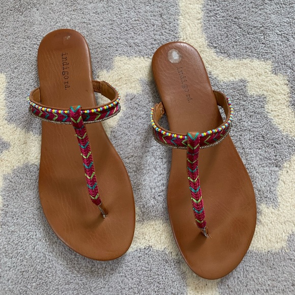 indigo rd flip flops